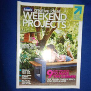 Vintage Lowes Creative Ideas Weekend Projects - 2011 - 9 Projects + 10 Gifts